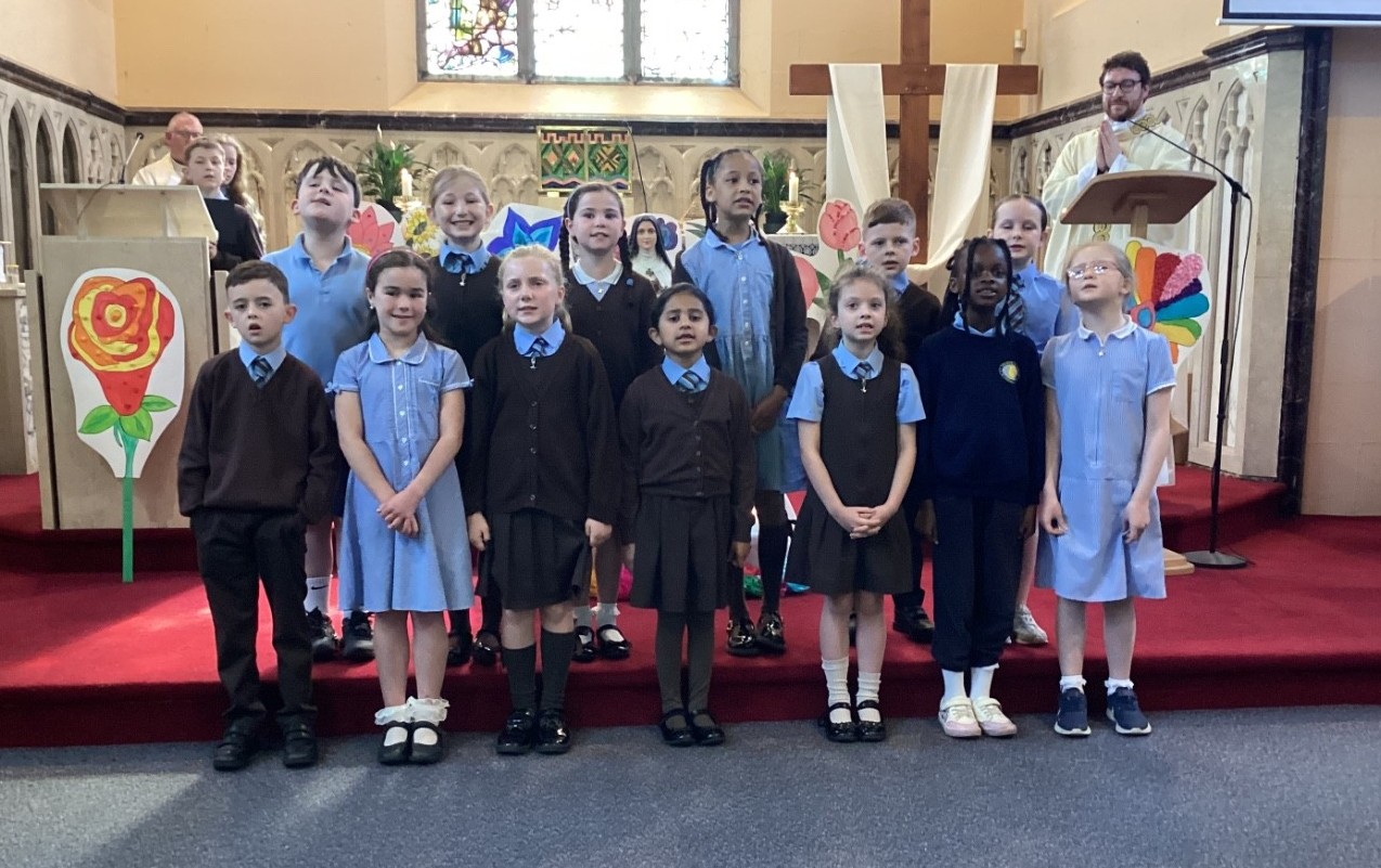 The readers and psalmists for the Mass.