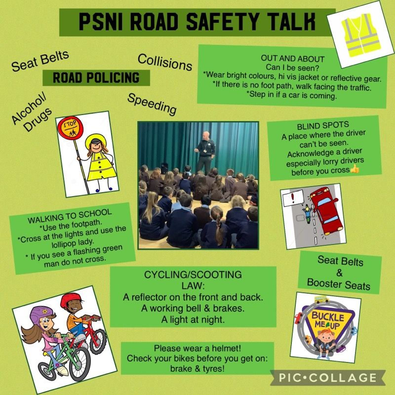 PSNI ROAD SAFETY TALK